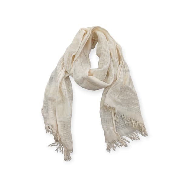 모리걸 거즈 베이지 스카프 