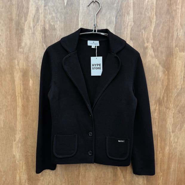 Courreges 꾸레쥬 라운드 카라 3버튼 자켓