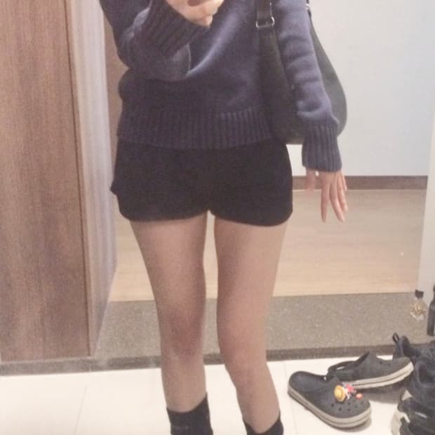 폴로 니트 후드 넥카라 숄카라넥 골지 립