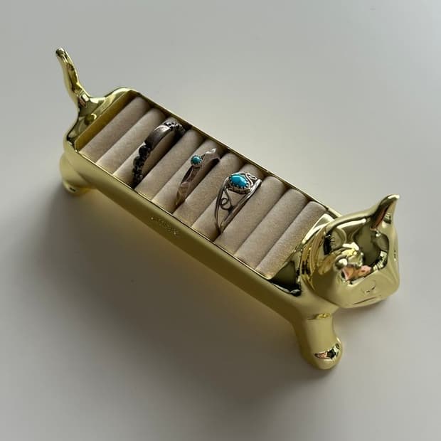 CAT RING HOLDE 긴 고양이 반지 홀더