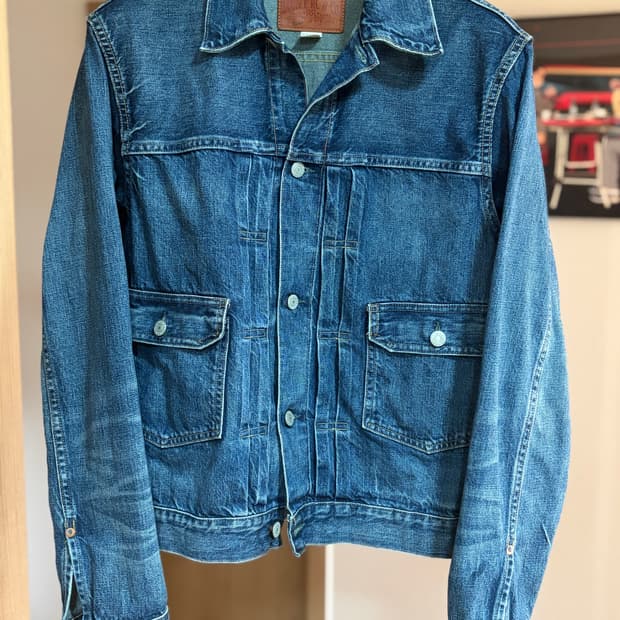 (M) RRL 오버데일 셀비지 청자켓 2세대 웨스트뷰