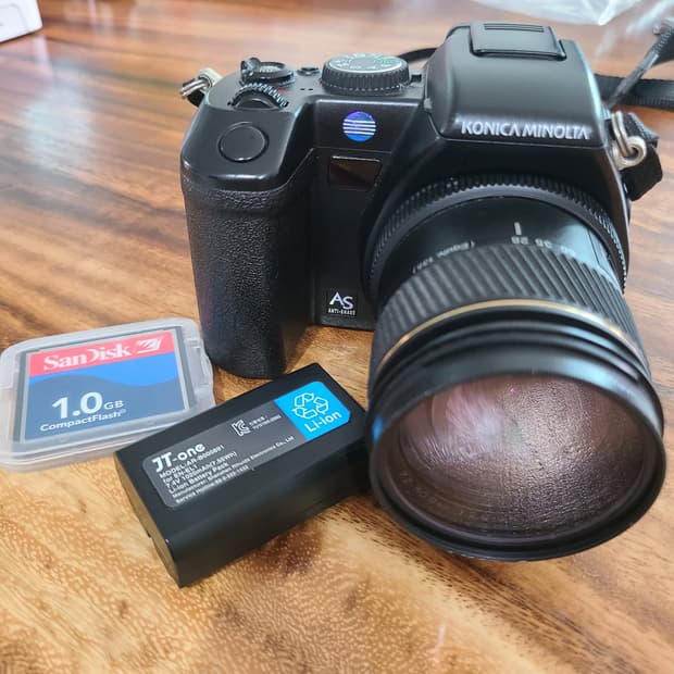 코니카 미놀타 DiMAGE A200 하이엔드 빈티지 디지털카메라 풀세트
