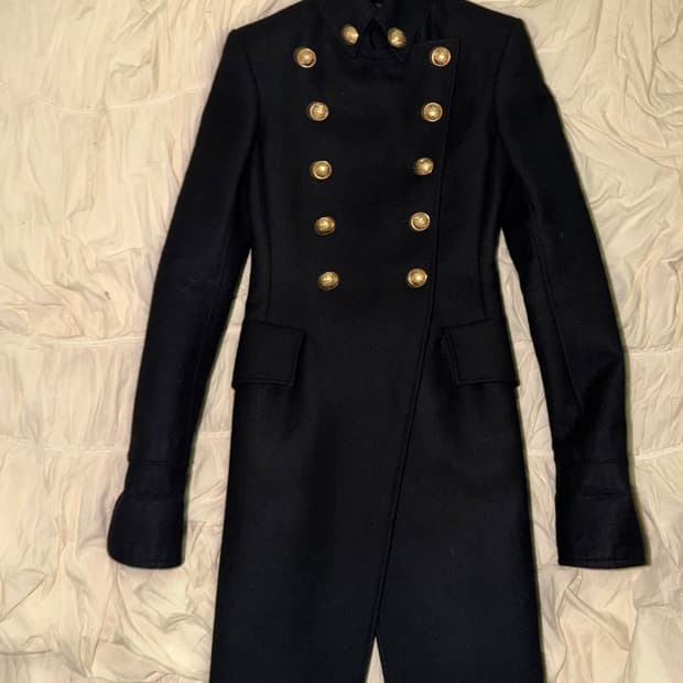 Balmain 2010fw 크리스토퍼 데카르넹 나폴레옹 코트