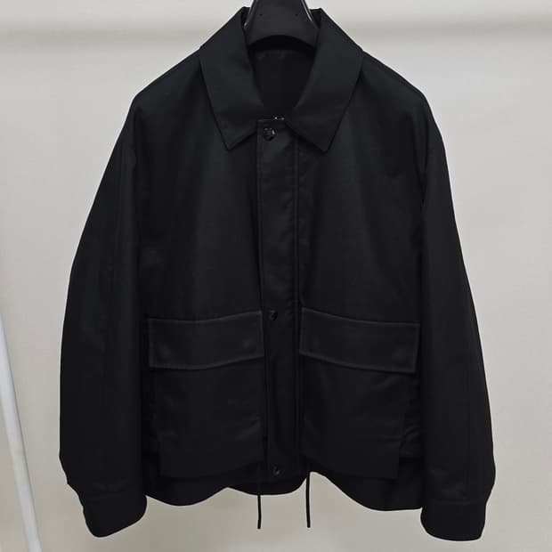 솔리드옴므 로고 쉘 파카 자켓 48사이즈 100 판매