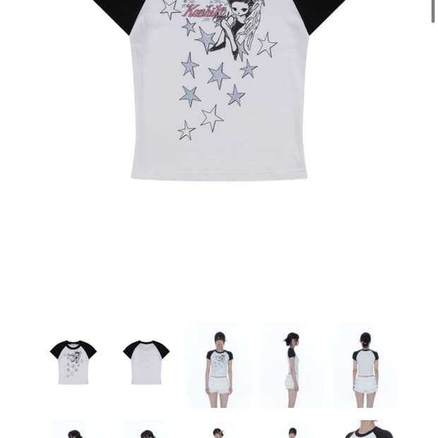 Kashiko Angelic Pocket Raglan T Shirt