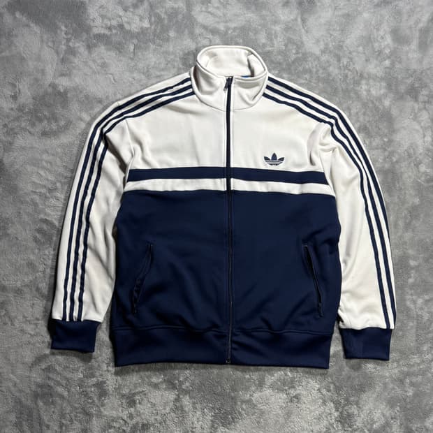 아디다스 대장급 파이어버드 네이비/화이트 배색 