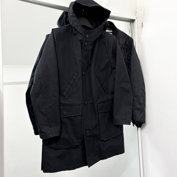 아워레가시 14AW 캔버스 유틸리티 파카