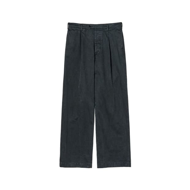 오라리 product dyed finx onetuck chino