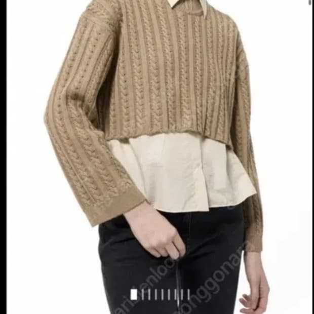 타임 TIME 니트 가디건 ~F사이즈 FW2023