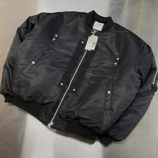 2 / 언더마이카 리전05 멀티 스냅 오버사이즈 봄버 새제품