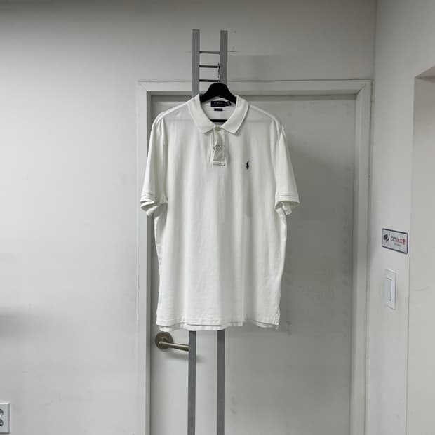 폴로 랄프로렌 PK 반팔 카라티 화이트 L