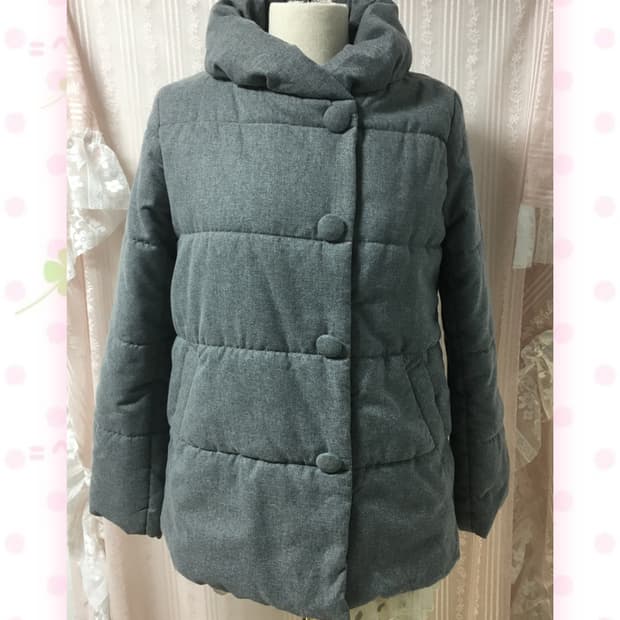 그레이 도쿄걸 패딩