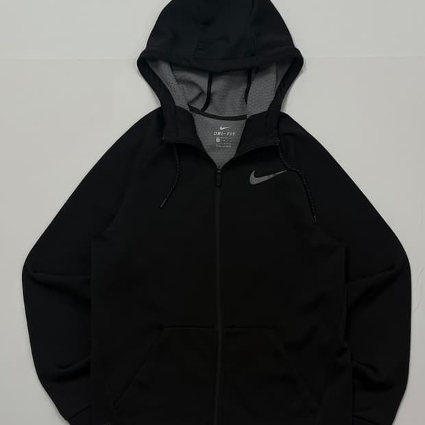 Nike 나이키 드라이핏 블랙 후드 집업