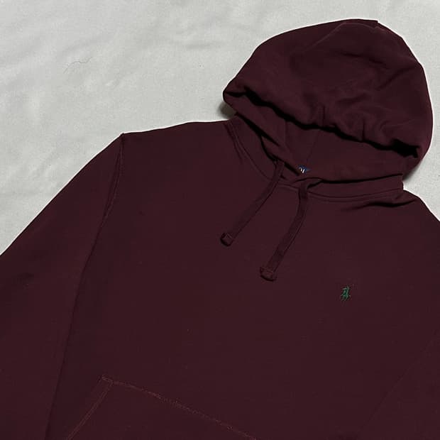 XL 폴로랄프로렌 버건디 후드티