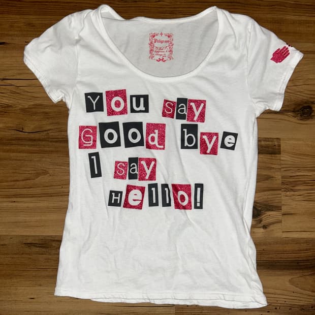 Vintage Gothic Gyaru Y2K T-shirt