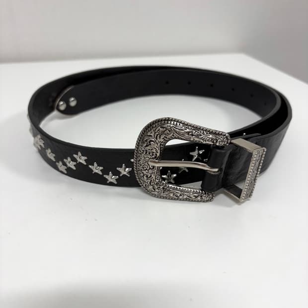 y2k 빈티지 별 벨트