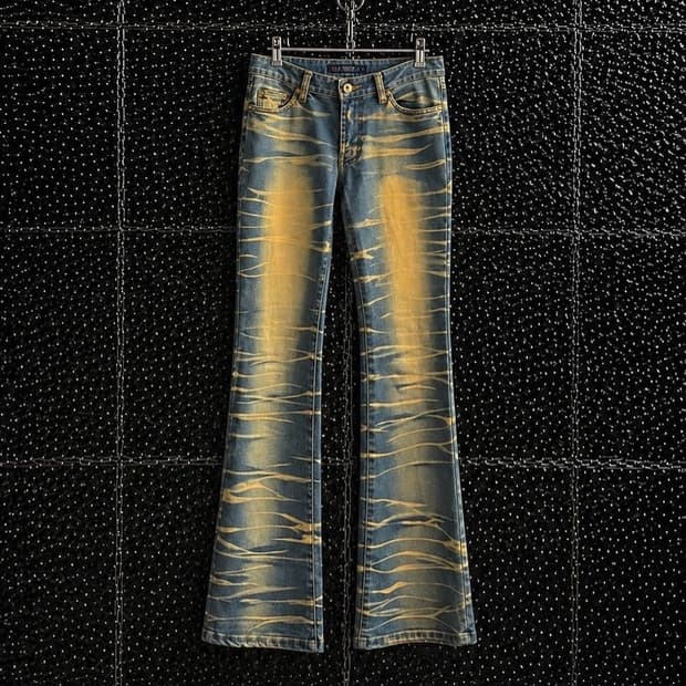 Kesson 플레어 워싱 부츠컷 데님진