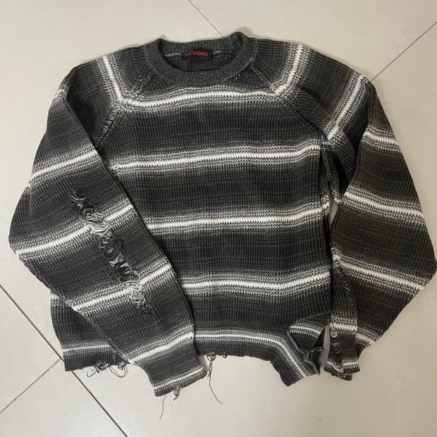 Luudan 루단 데미지드 니트