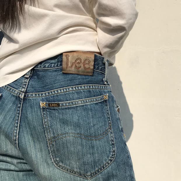 Lee 와이드 데님 팬츠