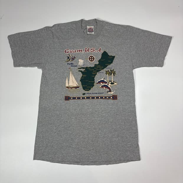 프로클럽 빈티지 그레이 반팔 티셔츠