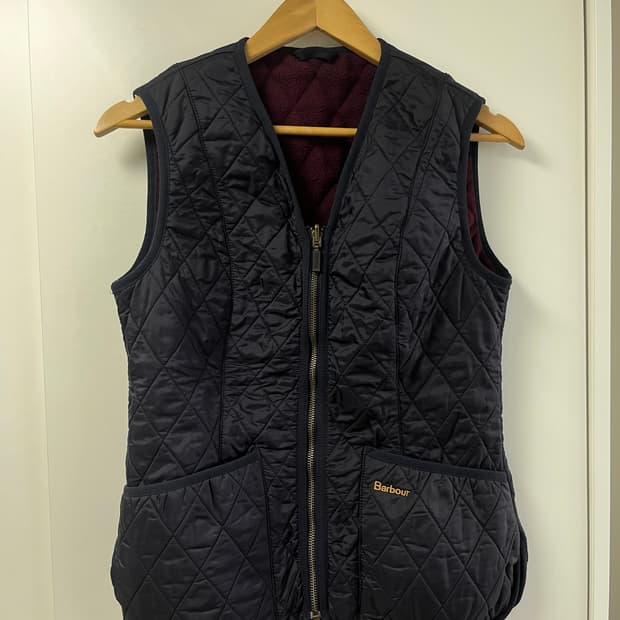 바버 퀄팅 베스트