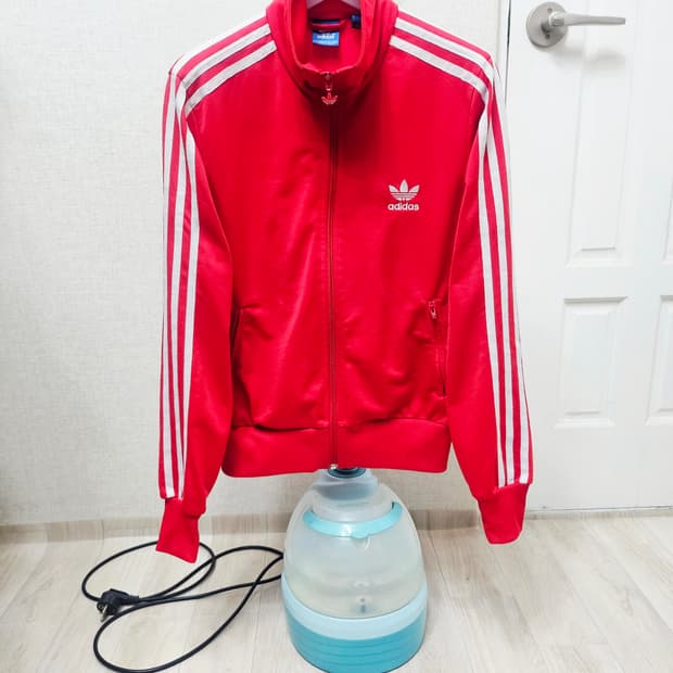 (90~95) ☆초대장급☆ 아디다스 파이어버드 백로고 [빨흰] 트랙탑져지