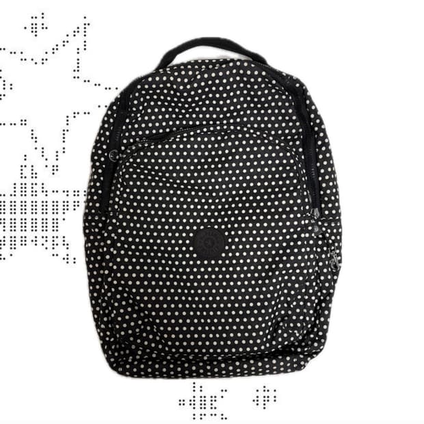 희귀) 키플링 모리걸 도트 땡땡이 백팩 배낭 가방