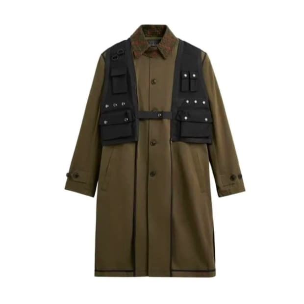 자라 앤더슨벨 탈부착 베스트 트렌치 코트 M