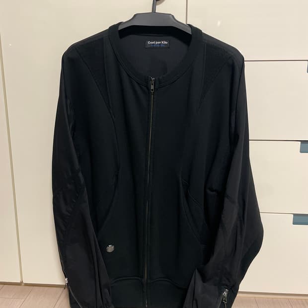 cost per kil split blouson 블루종 블랙