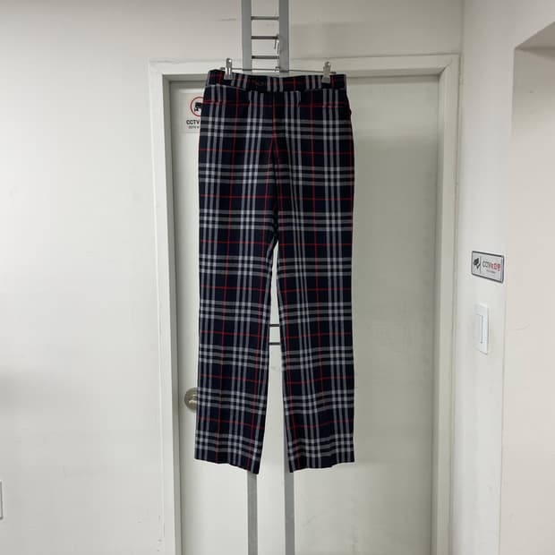 버버리 노바 네이비 팬츠 76(W)