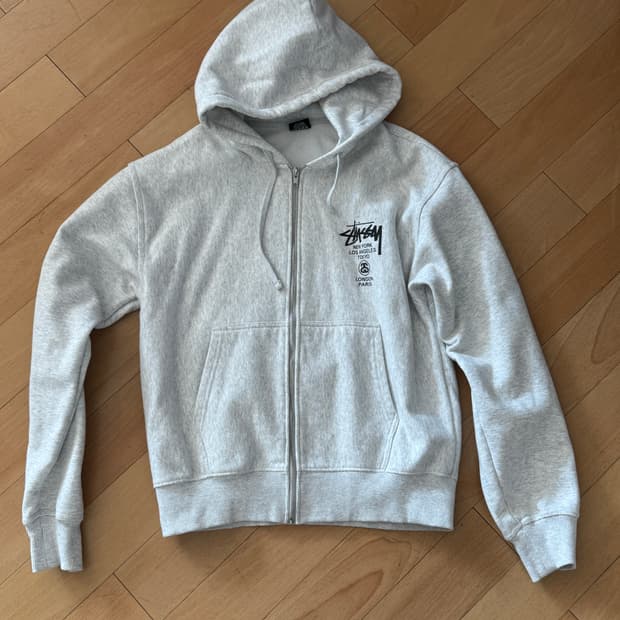 스투시 stussy 월드 투어 후드집업