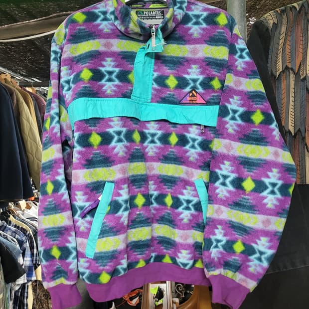 aesse 폴라텍 플리스 반집업