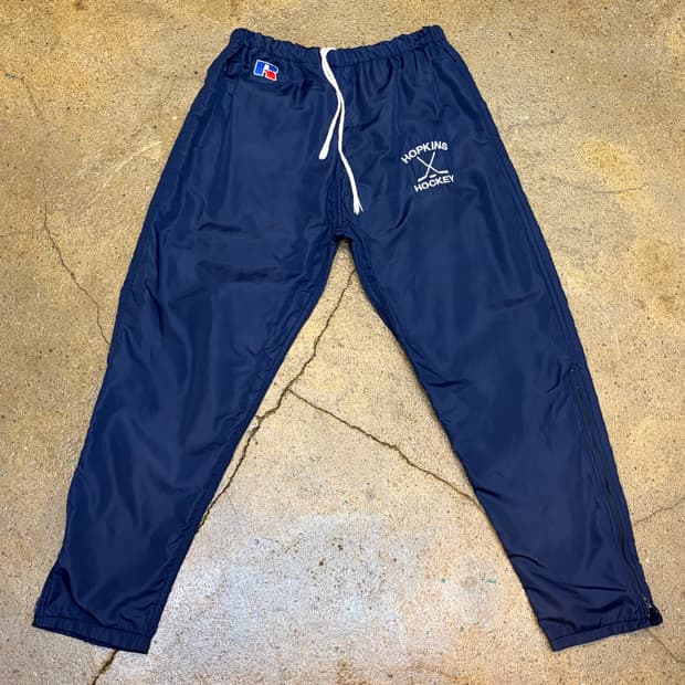 80s Made in USA 러셀 츄리닝 트레이닝팬츠 바람막이 팬츠