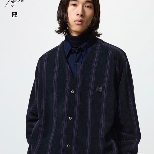 유니클로 X 니들스 후리스 가디건(L)_미사용 신품