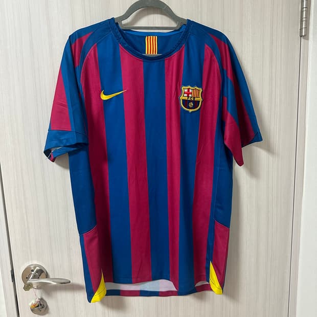 바르셀로나 메시 유니폼 XL