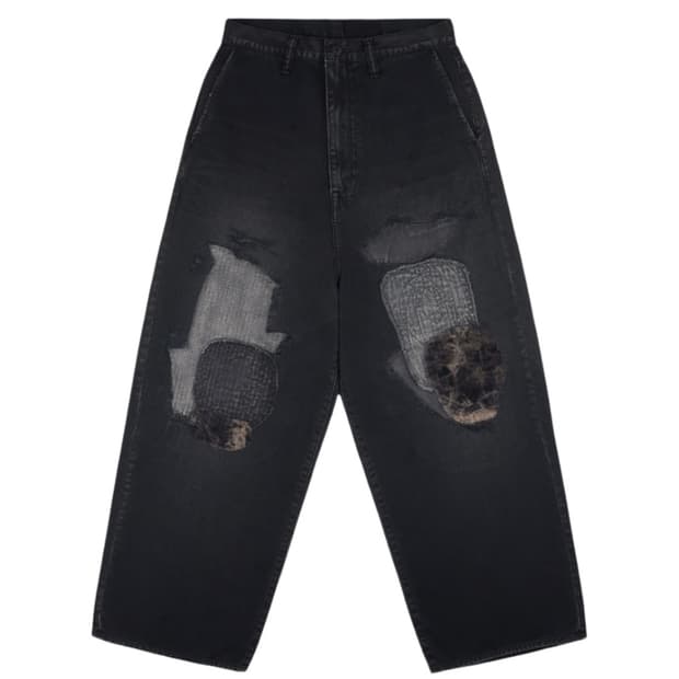 캐피탈 카츠라기 포트 배기 팬츠 블랙 4사이즈