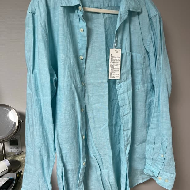 유니클로 리넨셔츠 XL사이즈
