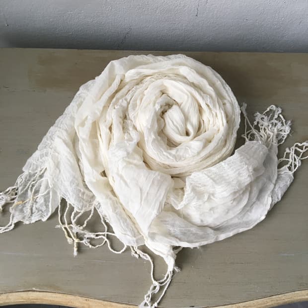  glitter point scarf