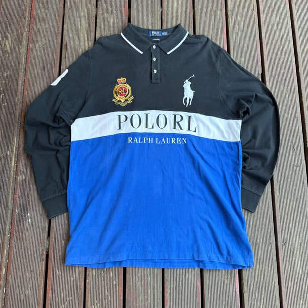폴로 빅포니 럭비 롱슬리브
