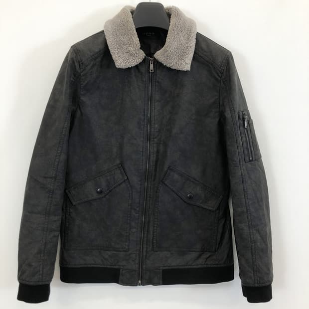 빠니깔레 이태리 에코레더 블루종점퍼 95 