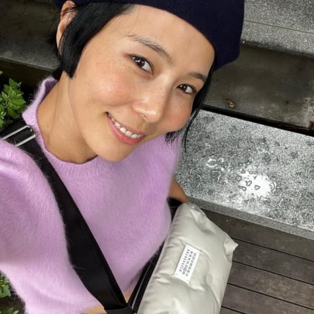 메종마르지엘라 베레모 블랙 s 사이즈