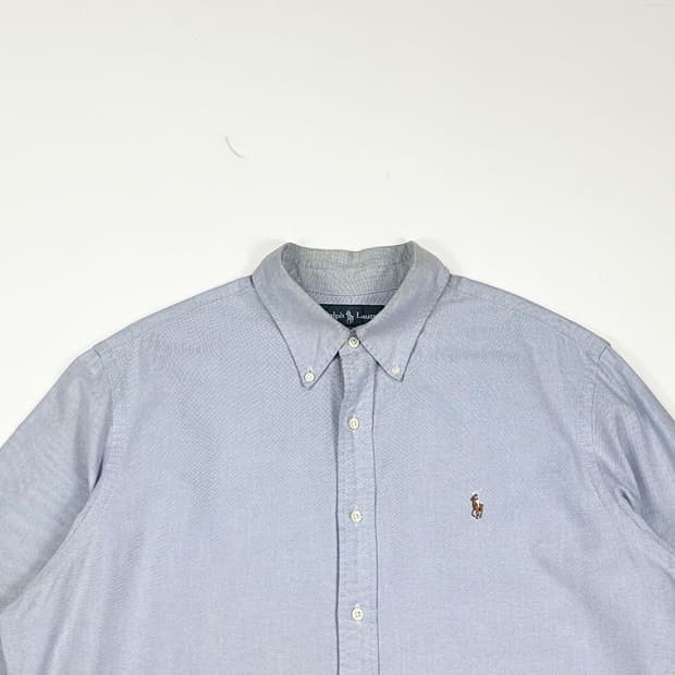 폴로 랄프로렌 포니 커스텀핏 스카이 블루 셔츠 (실측 XXL)