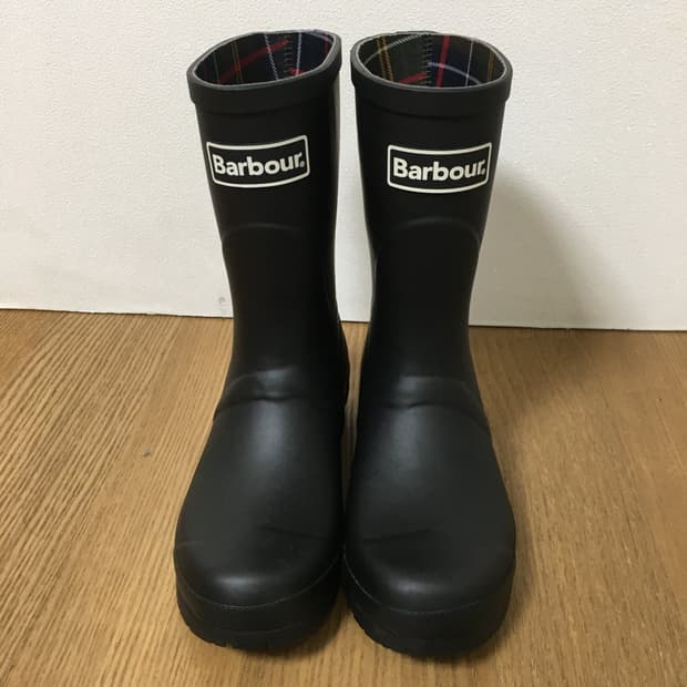 BARBOUR 바버 웰링턴 레인부츠 UK5 240 245