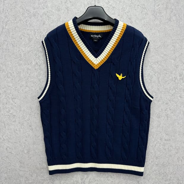 95 마크곤잘레스 남자 니트 조끼 베스트