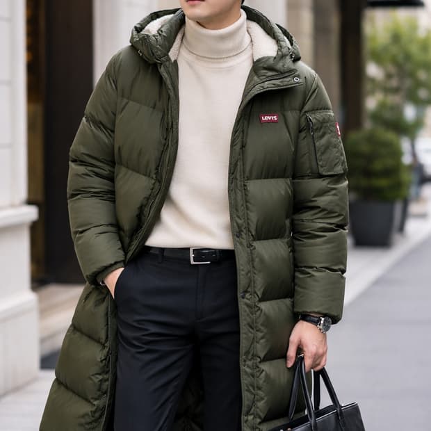 Levi's 롱패딩 L