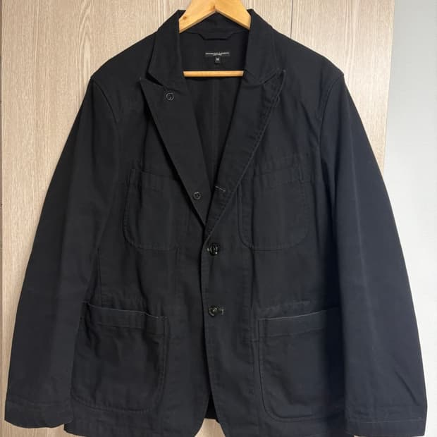 엔지니어드 가먼츠 베드포드 자켓 블랙 M 면 100%