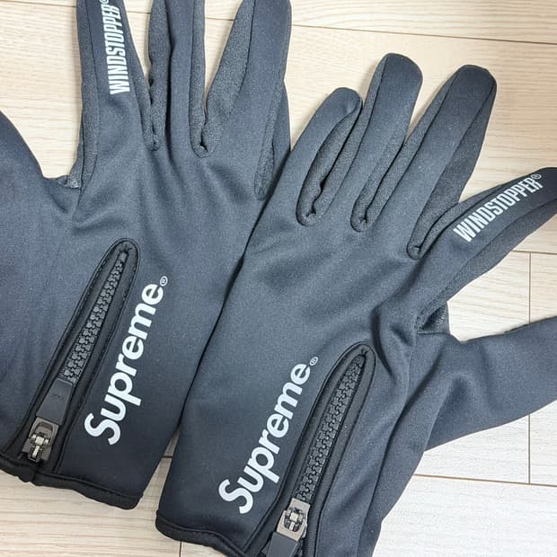 슈프림 윈드스토퍼 집 글러브 24fw 장갑