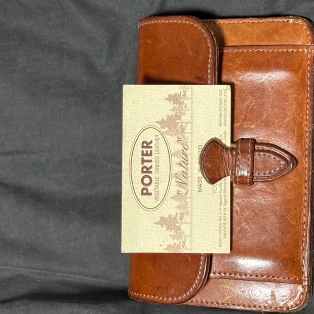 포터빈티지지갑