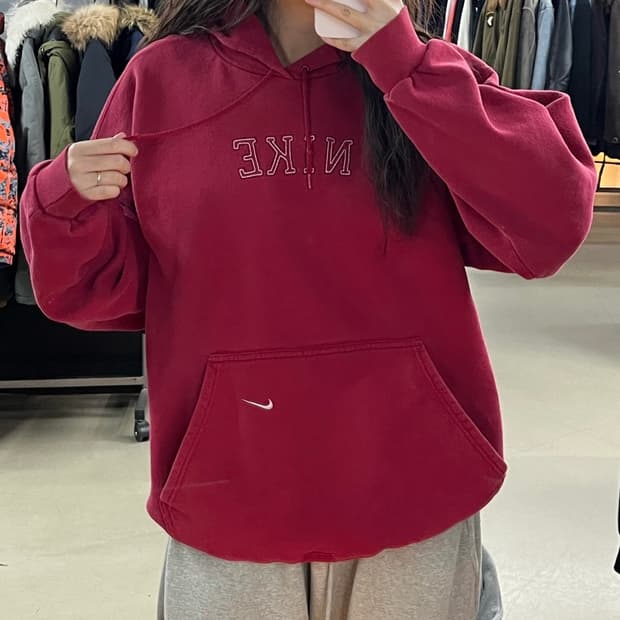 나이키 후드티