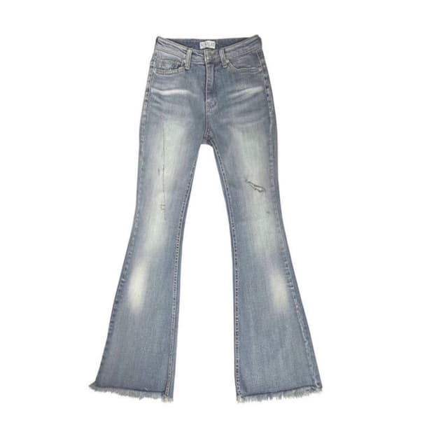 [새상품]뉴얼린 NEWALRIN Long leg Boot cut Deni